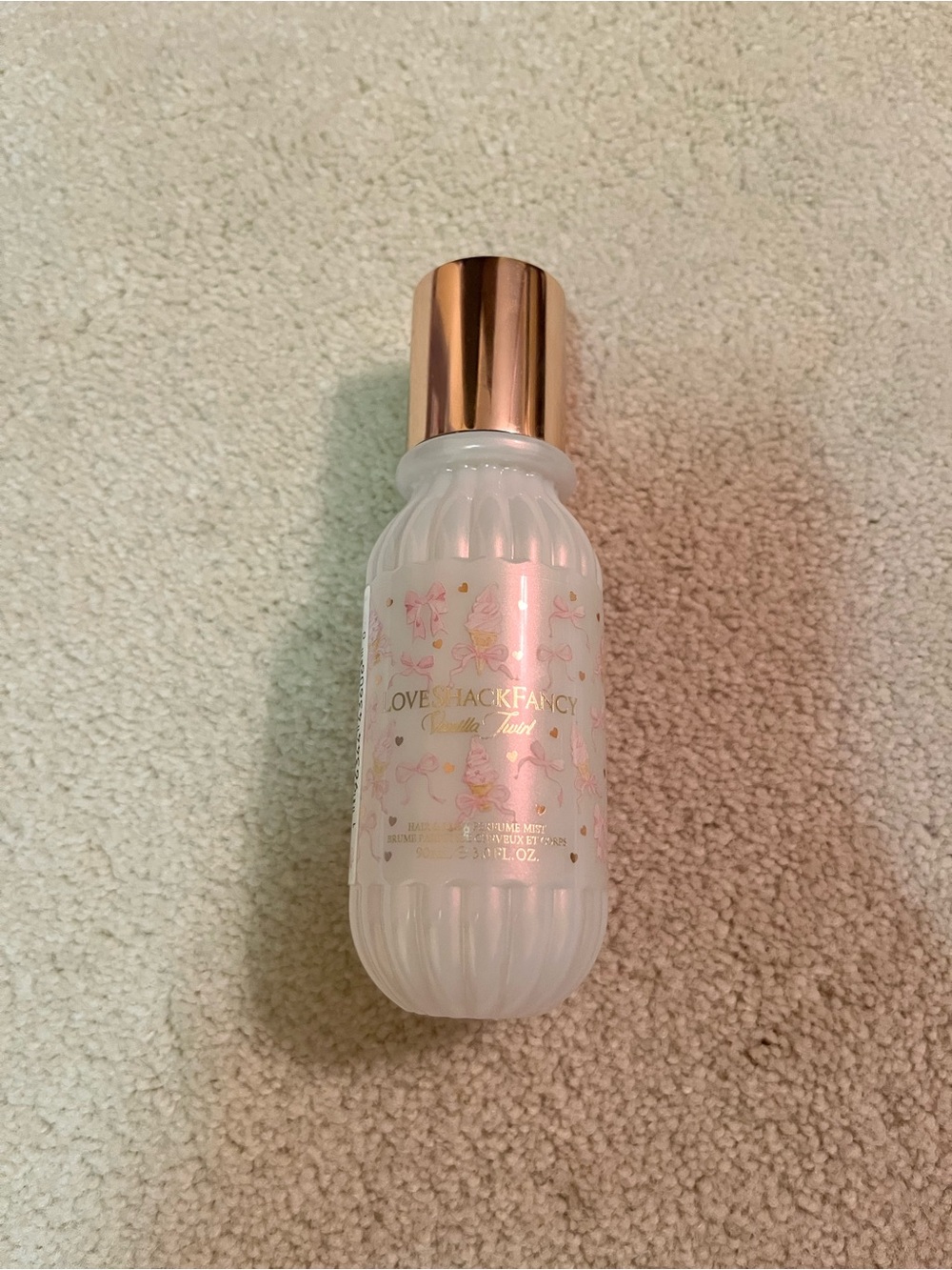 Love Shack Fancy Vanilla Twirl Hair & Body Mist